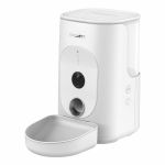 Dogness Dispensador Inteligente de Alimentos F15 Wifi 4l com Câmara com Tigela Plástica Branco