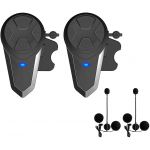 OnShop 2 Intercomunicadores Moto Bluetooth FM p/ Capacete BT-S3