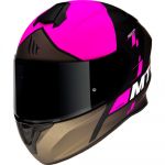Mt-helmets Capacete Targo Rigel Matt Fluor Pink XXL