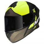 Mt-helmets Capacete Targo Rigel Matt Fluor Yellow XS