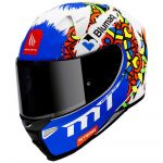 MT Helmets Capacete Revenge 2 Moto 3 Matt Pearl White XS