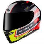 MT Helmets Capacete Revenge 2 Rs Gloss Pearl Black XS