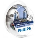 Philips 2x Lâmpadas Crystal Vision H11 55W 12V