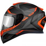 MT Helmets Capacete Thunder 3 Sv Turbine Matt Fluor Orange XS