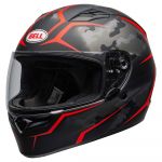 Bell Capacete Qualifier Stealth Camo Matte Black / Red XS