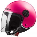 LS2 Capacete Of558 Sphere Lux Solid / Fluo Pink - L