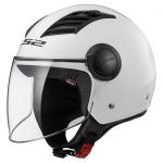 LS2 Capacete Of562 Airflow Long Gloss White - XS