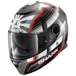 Shark Capacete Spartan 1.2 Zarco Malaysia Gp Anthracite / White / Red - XS