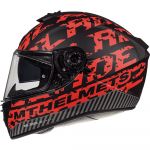 MT Helmets Capacete Blade 2 Sv Check Matte Red - XS