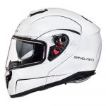 MT Helmets Capacete Atom Sv Solid White Pearl Pearl - XXL