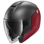 Shark Capacete Citycruiser Dual Blank Matte Red / Anthracite / Red - M