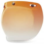 Bell Viseira Custom 500 Bubble Shield Amber Gradient Tamanho Único