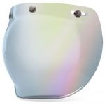 Bell Viseira Custom 500 Bubble Shield Silver Iridium Tamanho Único