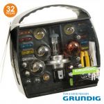 Grundig Kit de Lâmpadas e Fusíveis 12V H4 para Automóvel
