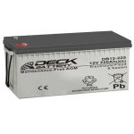 DECK Bateria AGM de 12v 220Ah Selado DB12-225