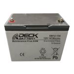 DECK Bateria AGM de 12v 147Ah Selado DB12-134