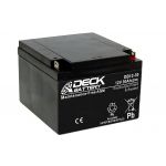 DECK Bateria AGM de 12v 30Ah Selado DB12-30