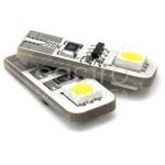 M-tech Blister 2x Lampadas T10/w5w 2 Leds Smd5050 12v Branco 6000k Canbus LED-T10-CAN-2SMD