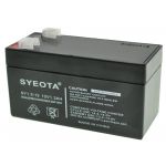 Syeota Bateria de Chumbo Recarregável SY1.3-12 12V1.3Ah Alarmes, Balanças, Brinquedos
