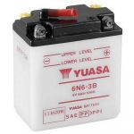 Yuasa Battery Bateria 6N6-3B Dry Charged (sin Electrolito)