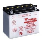 Yuasa Battery Bateria YB16-B Combipack (con Electrolito)