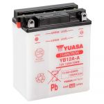 Yuasa Battery Bateria YB12A-A Combipack (con Electrolito)