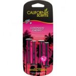California Scents Ambientador de Carro "Coronado Cherry" Piruleta de Cereza, 4 Bastones Ventilación