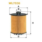 Wix Filters Filtro de Óleo - WL7536