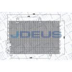 J. DEUS Condensador, Ar Condicionado - 700M07
