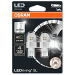 Osram Kit 2 Lâmpadas LED W16W 12V/2.9W 6000K Ledriving® Sl Branco