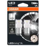Osram Kit 2 Lâmpadas LED P21/5W 12V/2.5W 6000K Ledriving® Sl Branco