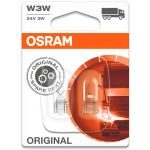 Osram Kit 2 Lâmpadas W3W 24V/3W Original Line® Blister