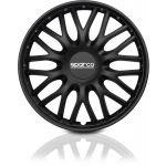 Sparco Tampões de Roda Roma 14'' Corsa Preto