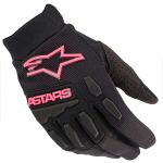 Alpinestars Luvas Stella Full Bore Black / Fluorescent Pink L - 3583622-1390-L