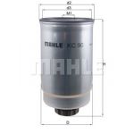 Mahle Filters Filtro de Combustível - KC90