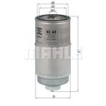 Mahle Filters Filtro de Combustível - KC69