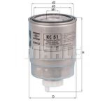 Mahle Filters Filtro de Combustível - KC51