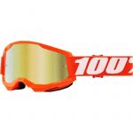 100% Óculos Strata 2 Orange Mirror Gold