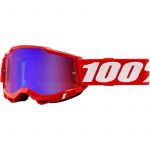 100% Óculos Accuri 2 Neon Red Mirror Red Blue
