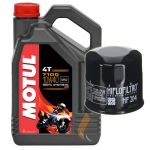 MOTUL 7100 4T 10W40 4L + HF204