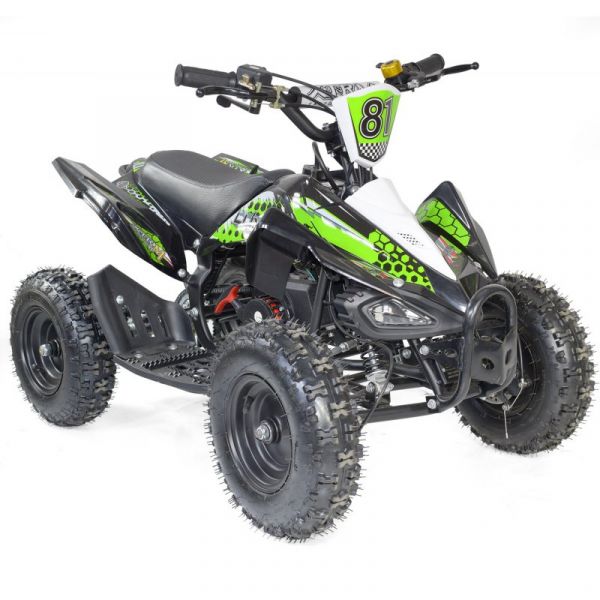 MINI MOTO 4 INFANTIL GASOLINA 50CC MTR MINI KF VERDE 