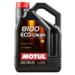 Motul Óleo Motor Ligeiro 8100 Eco-clean 0W20 5L