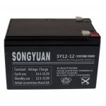 Songyuan Bateria Chumbo Selada Recarregável 12V / 12Ah Ref SY12-12 NP12-12 FG21202 LC-RA1212PG1 NP12-12