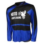 Msr Camisola Motocross Azul/Preto - M