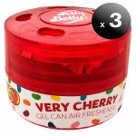 Jelly Belly 3 Unidades. Ambientador Carro "very Cherry" Cereza - LoteSGSai3242