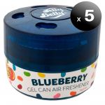 Jelly Belly 5 Unidades. Ambientador Carro "blue Berry - LoteSGSai3238