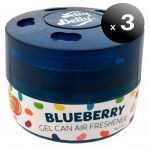 Jelly Belly 3 Unidades. Ambientador Carro "blue Berry - LoteSGSai3237