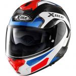 X-lite Capacetes X-1005 Ultra Carbon Fiery N-com White Blue Red Xxl
