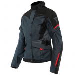 Dainese Casacos Tempest 3 D-dry Lady Ebony Black Lava-red 38