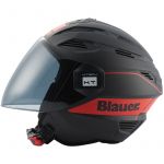 Blauer Capacetes Brat Black Matt Red h86 Xs